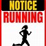 Image result for Printable No Running