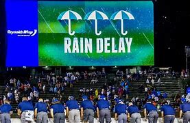 Image result for Rain Delay Braves Game