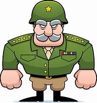 Image result for Captain Army Cartoon