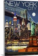 Image result for New York Skyline Prints