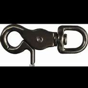 Image result for Black Trigger Snaps with Swivel Eye