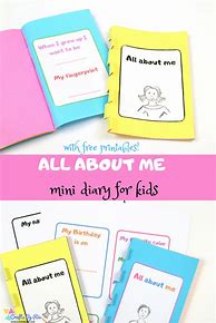 Image result for All About Me Book Template
