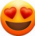Image result for Smiling Face with Heart Eyes. Emoji