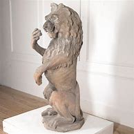Image result for Rampant Lion Statue