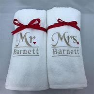 Image result for Wedding Towels Embroidery