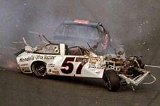 Image result for NASCAR Russell Phillips Crash