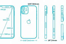 Image result for Sizes of iPhone 12 Mini and XC