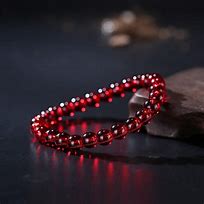 Image result for Garnet Bead Bracelet