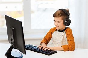 Image result for Children Play Computer