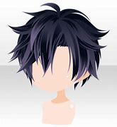 Image result for Anime Boy with Medium Length Black Hair
