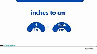 Image result for 21 Cm to Inches
