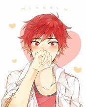Image result for Anime Boy with Heart