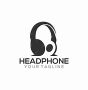 Image result for Headphones with Cable Writing Online Logo