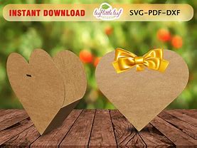 Image result for Heart Box Template