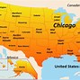 Image result for Chicago in USA Map