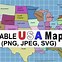 Image result for Printable Map of the United States