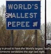 Image result for Smallest Pp in the World