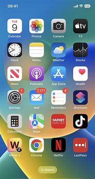 Image result for iPhone 13 Home Screen Layout