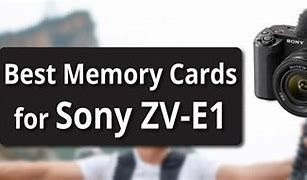 Image result for Sony ZV 1 Memory Card