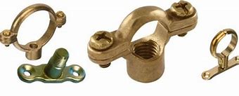 Image result for Brass Pipe Clips