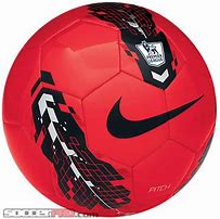 Image result for Nike Red Soccer Ball Premier League