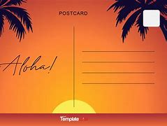 Image result for Template for Postcards
