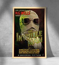 Image result for Invisible Man Poster