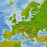 Image result for European Geography Map