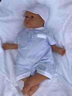 Image result for Baby Boy Blue Romper
