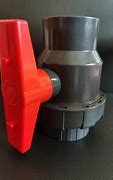 Image result for 2 Inch PVC Ball Valve Handle