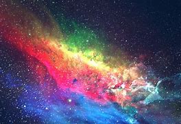 Image result for Colorful Galaxies in Space