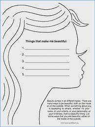 Image result for Self-Love Printable Worksheets