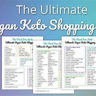 Image result for Vegan Keto Food List