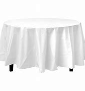 Image result for Round Plastic TableCloths