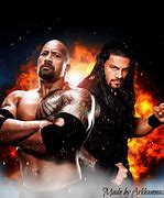 Image result for Roman Reigns Related to the Rock