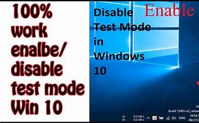 Image result for Test Mode Windows 10 Home 22H2