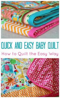 Image result for Easy Baby Quilt Tutorial