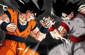 Image result for Evil Goku vs Vegeta