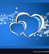 Image result for Neon Blue Heart Background