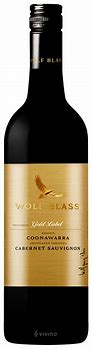 Image result for Wolf Blass Cabernet Sauvignon Gold Label