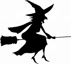 Image result for Flying Witch Silhouette Clip Art