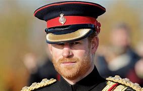 Image result for Prince Harry Red Uniform