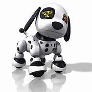 Image result for White and Black Toy Dog Robot