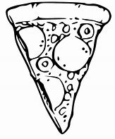 Image result for Pizza Art Black and White