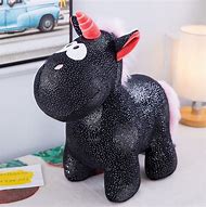 Image result for Black Unicorn Toy