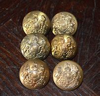 Image result for Crest Engraved Brass Buttons