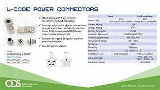 Image result for L Coded M12 Connector