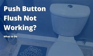 Image result for Push Button Flush Not Working