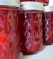 Image result for Strawberry Rhubarb Freezer Jam Recipe