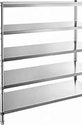 Image result for stainless steel shelf